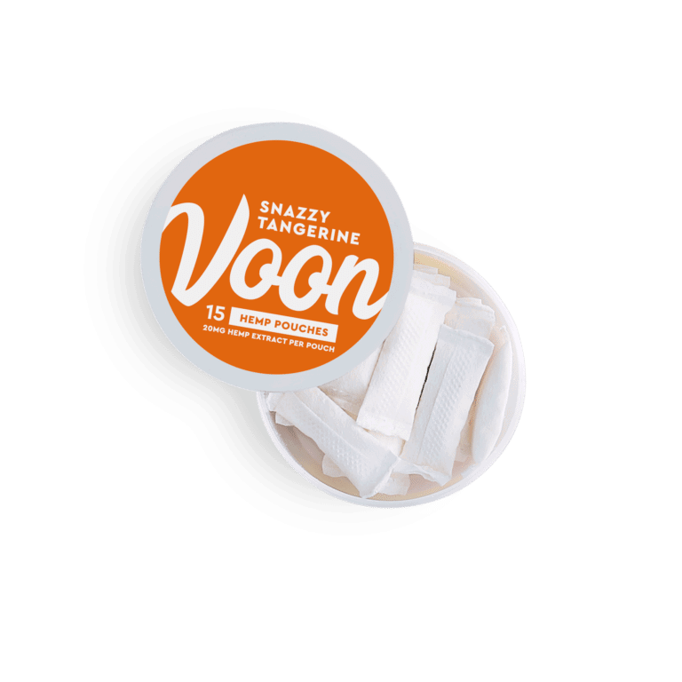 Voon Tangy CBD Slim pouches open