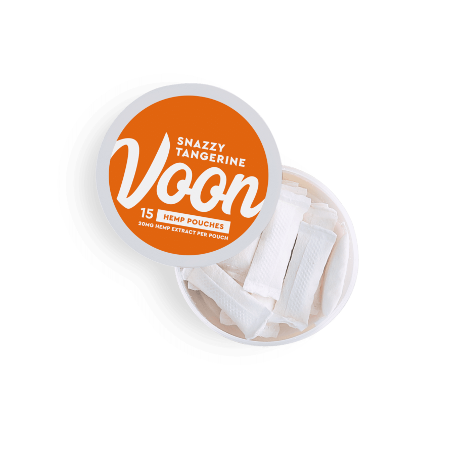 Voon Tangy CBD Slim pouches open