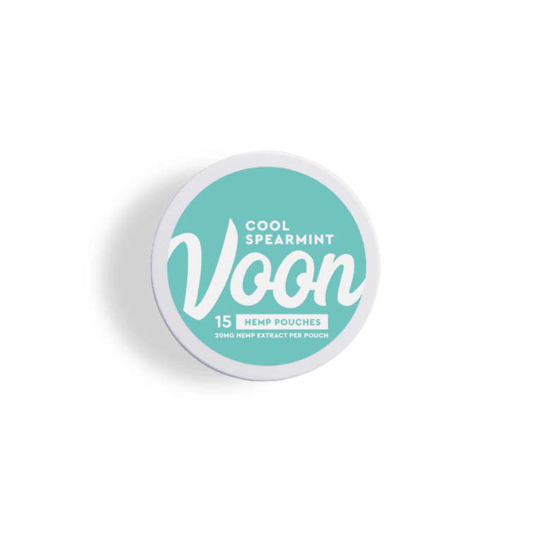 Voon Cool Spearmint CBD slim pouches