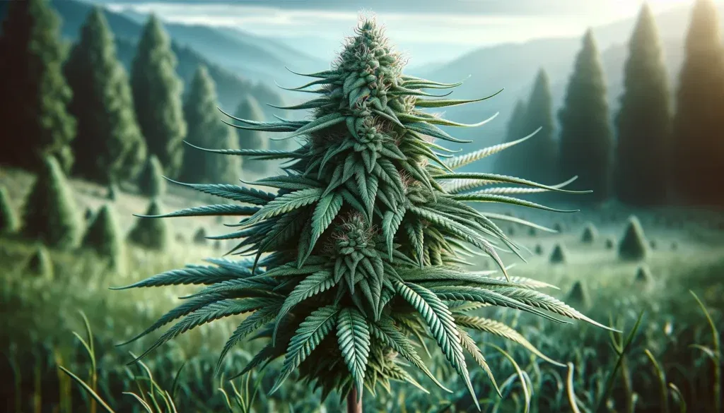 Cannabis plant 420