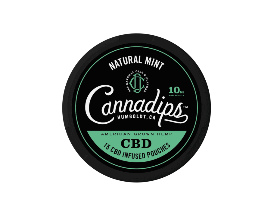 Cannadips Natural Mint Front