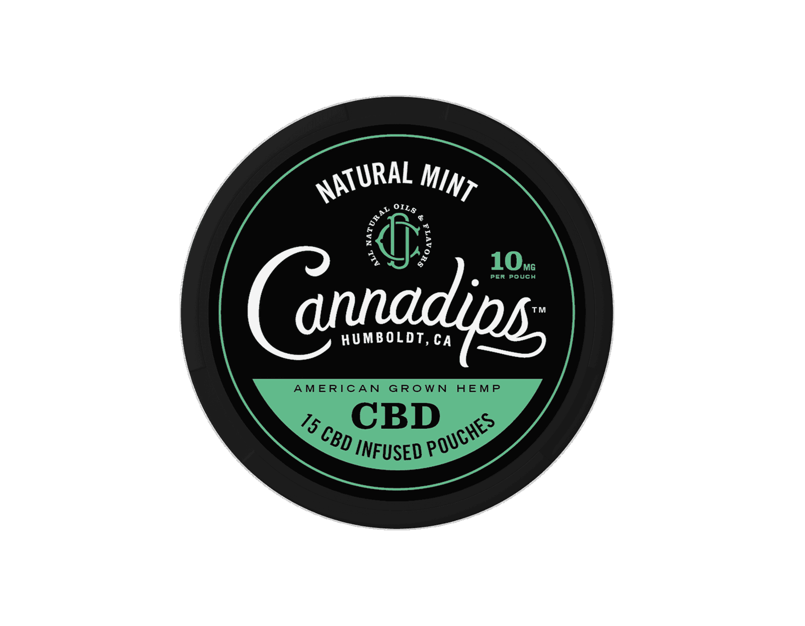 Cannadips Natural Mint Front