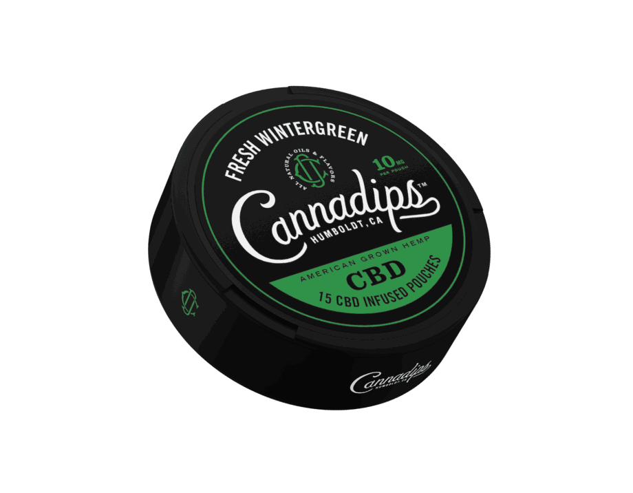 Fresh Wintergreen side Cannadips